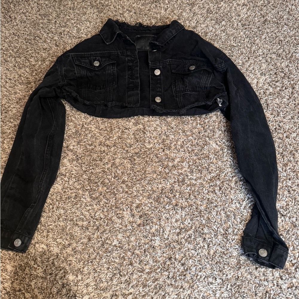 Cropped Denim Jacket